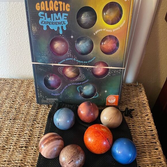 Galactic Slime Planet Stress Balls Represent Planets - Picture 1 of 11